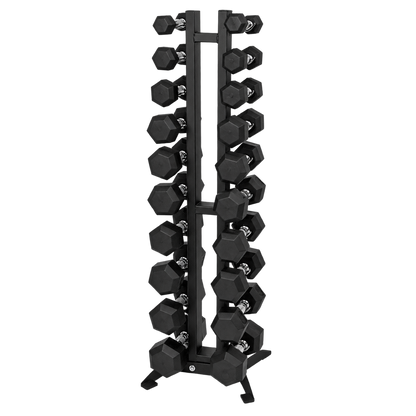 Expositor Suporte de Halteres Grande RS-H 10 Pares Preto