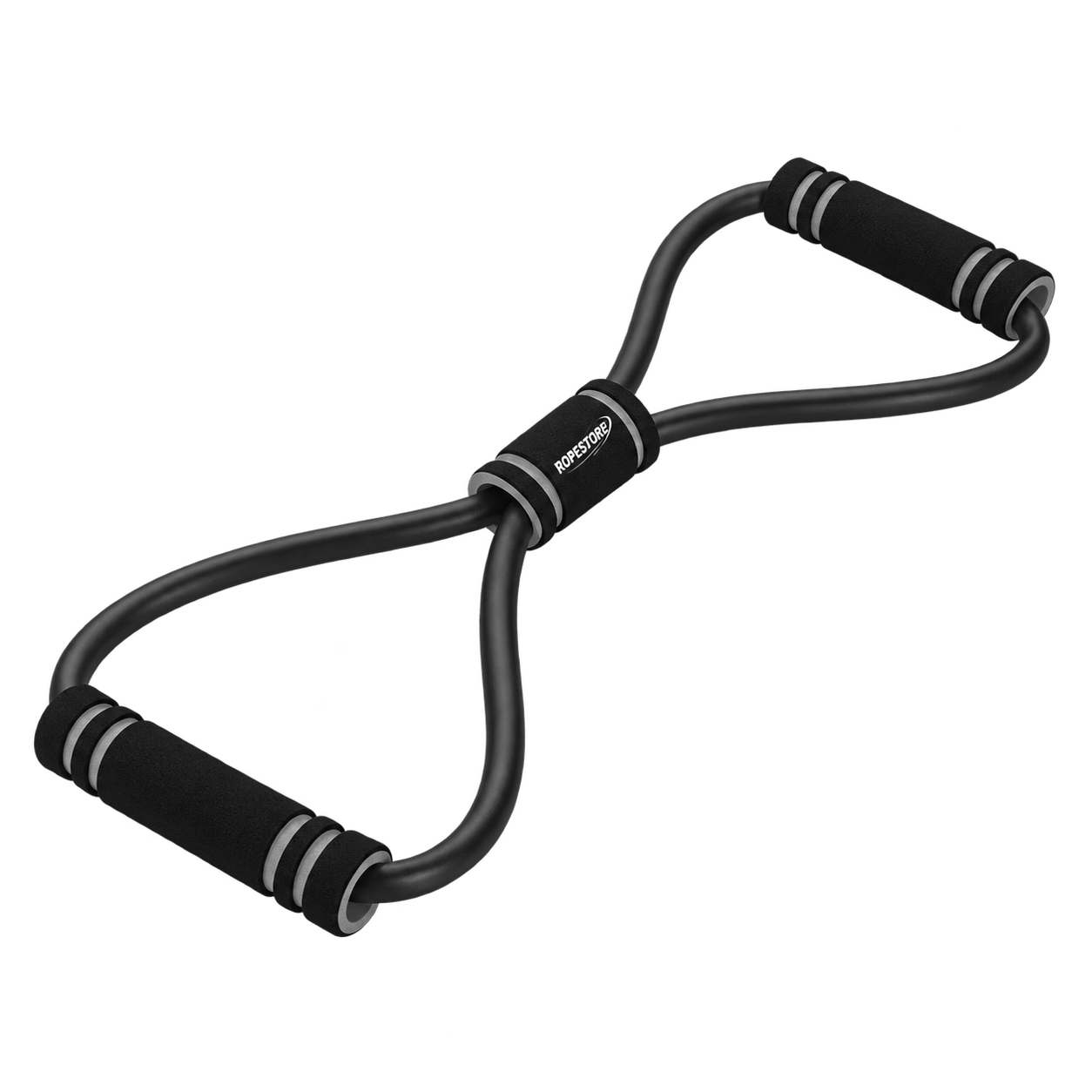 Extensor Elástico em 8 Tensão Forte Preto Rope Store