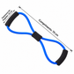 EXTENSOR ELASTICO EM OITO - FORTE