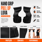 Hand Grip Luva para Pull up