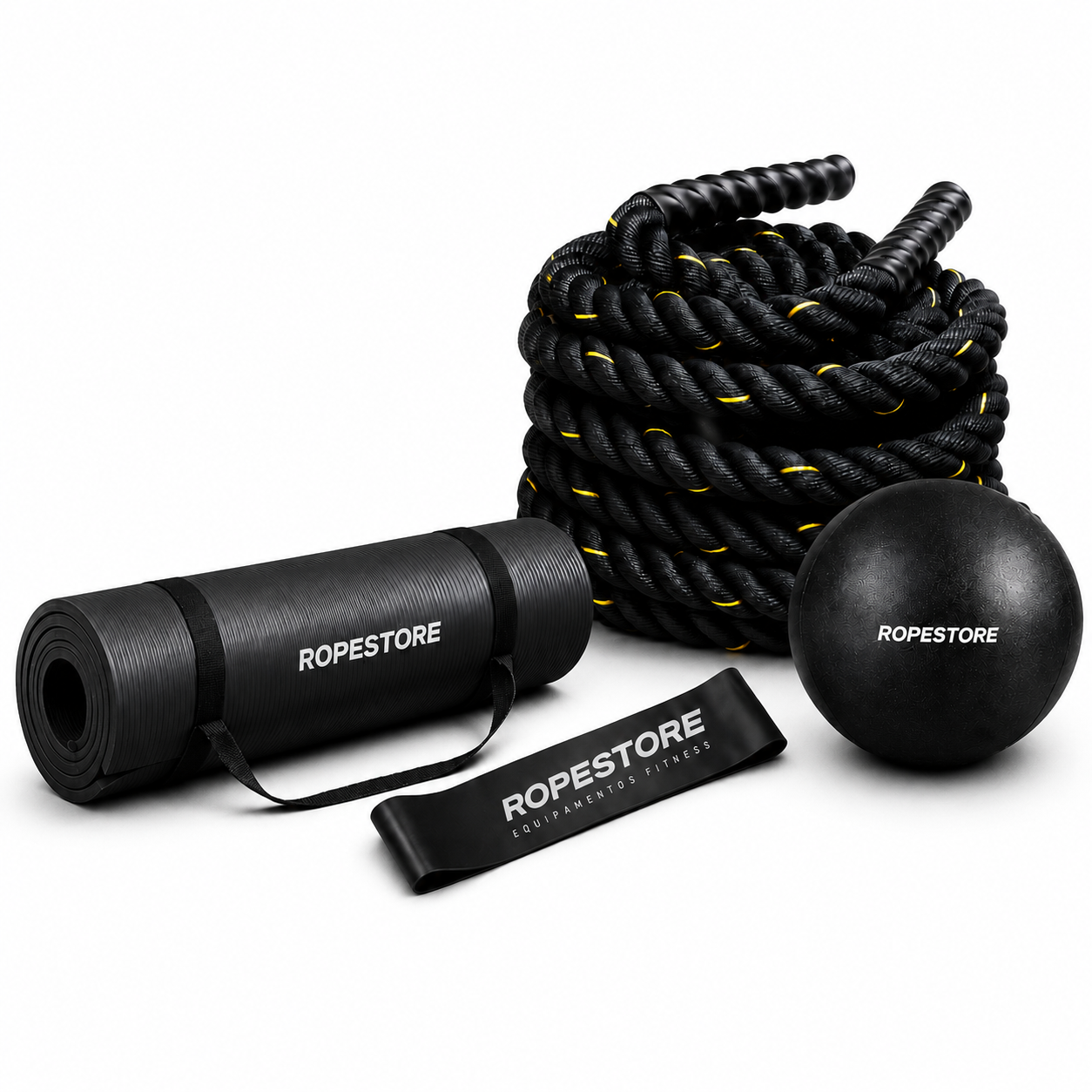 Kit Condicionamento Físico Home Gym 4 Itens