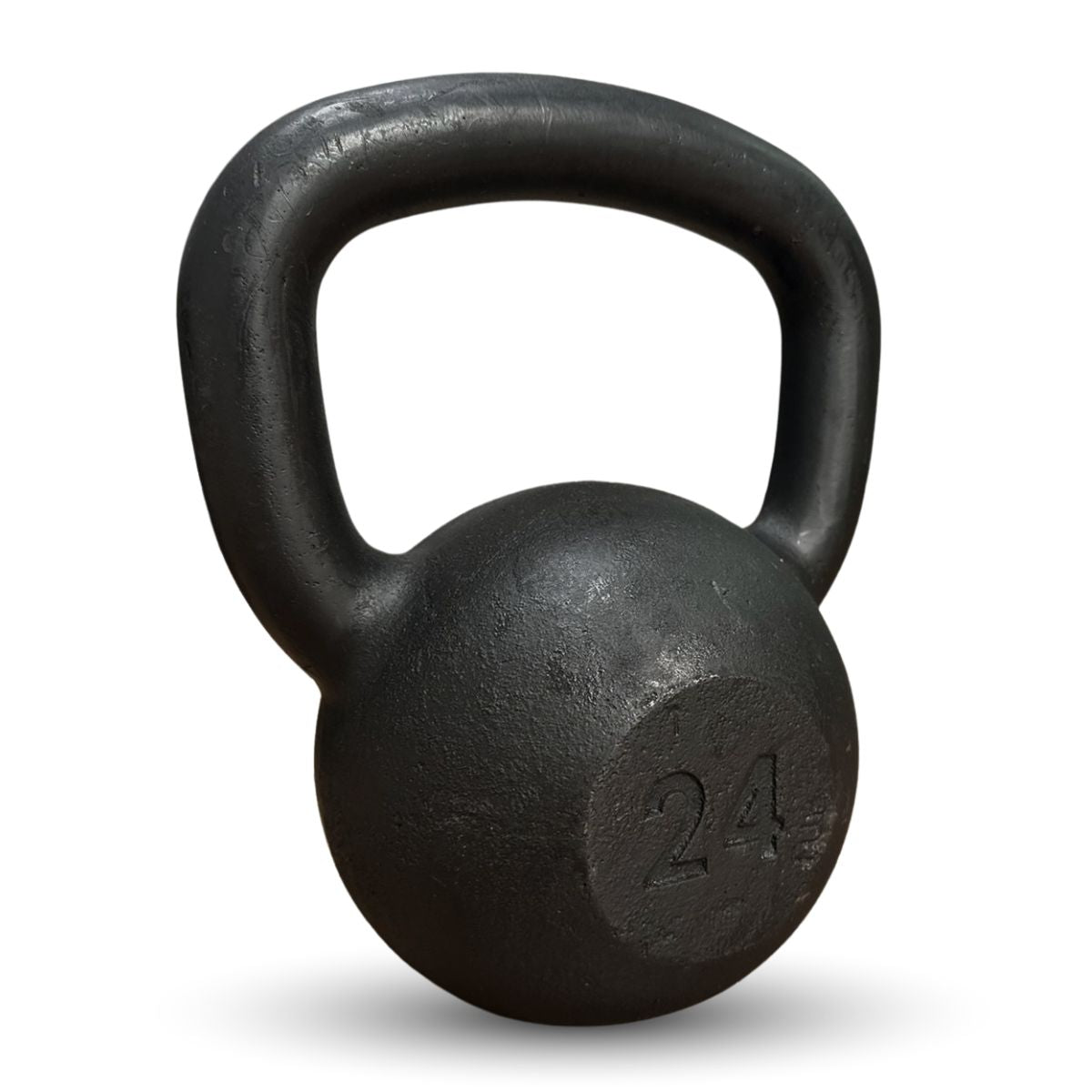 Kettlebell Pintado Ferro Fundido Preto - Rope Store #