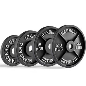 Kit 100kg Anilha Old School