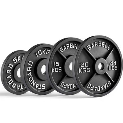 Kit 100kg Anilha Old School
