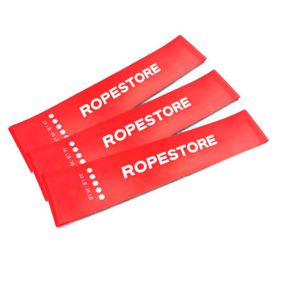 Kit Mini Bands Tensão Super Extra Forte Vermelha Rope Store 3