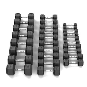 Kit Halteres Sextavados 1 a 20 kg Par - Rope Store #