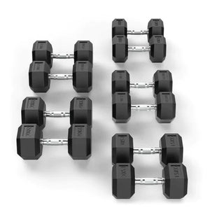 Kit Halteres Sextavados 10 a 20 kg Par - Rope Store #