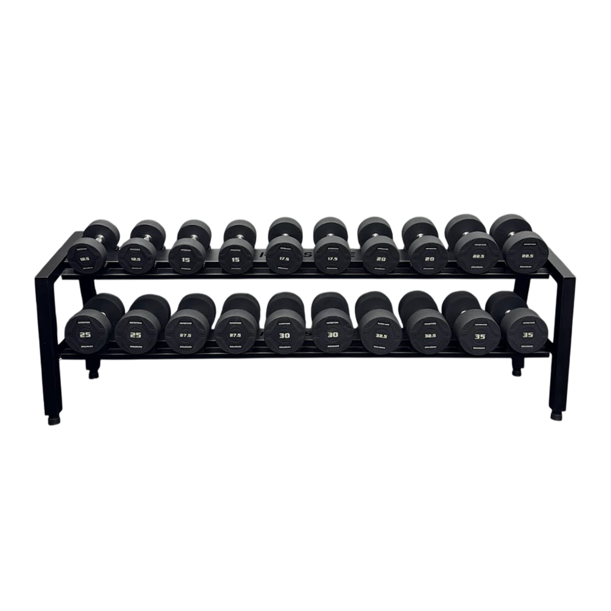 Progressão de carga de 12,5 a 35 kg