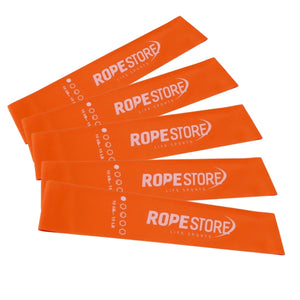 Kit 5 Mini Band Tensão Leve Laranja