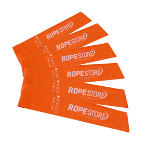 Kit 6 Mini Band Tensão Leve Laranja