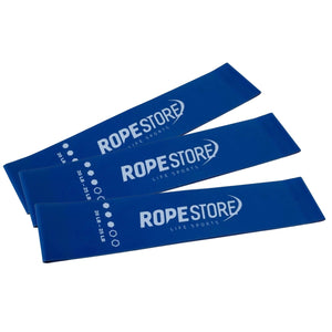 Kit 3 Mini Band Tensão Forte Azul