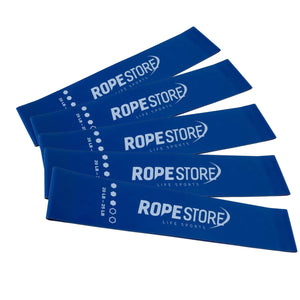 Kit 5 Mini Band Tensão Forte Azul