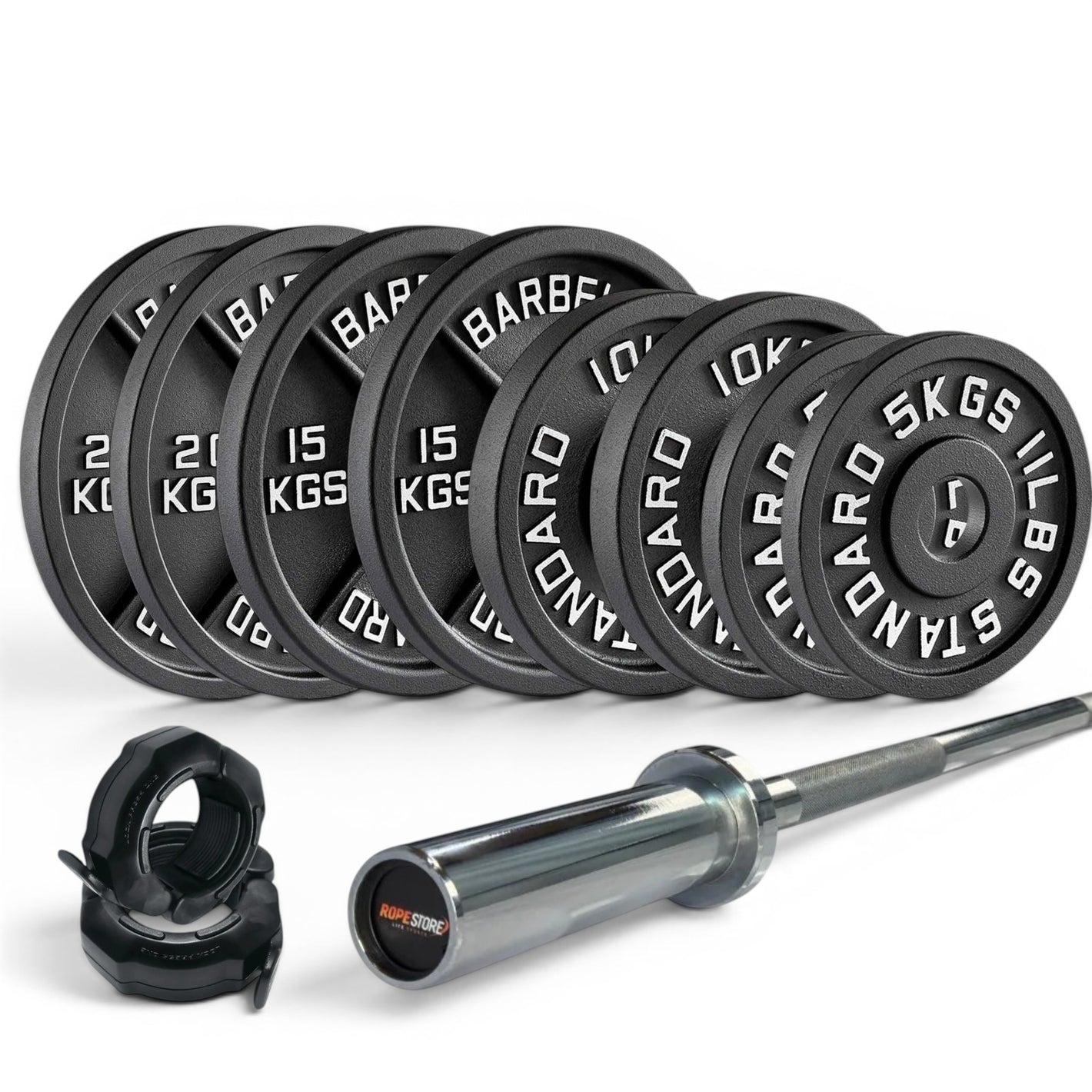 Kit Musculação 100kg de anilhas