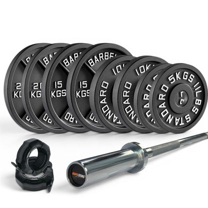 Kit Musculação 100kg de anilhas