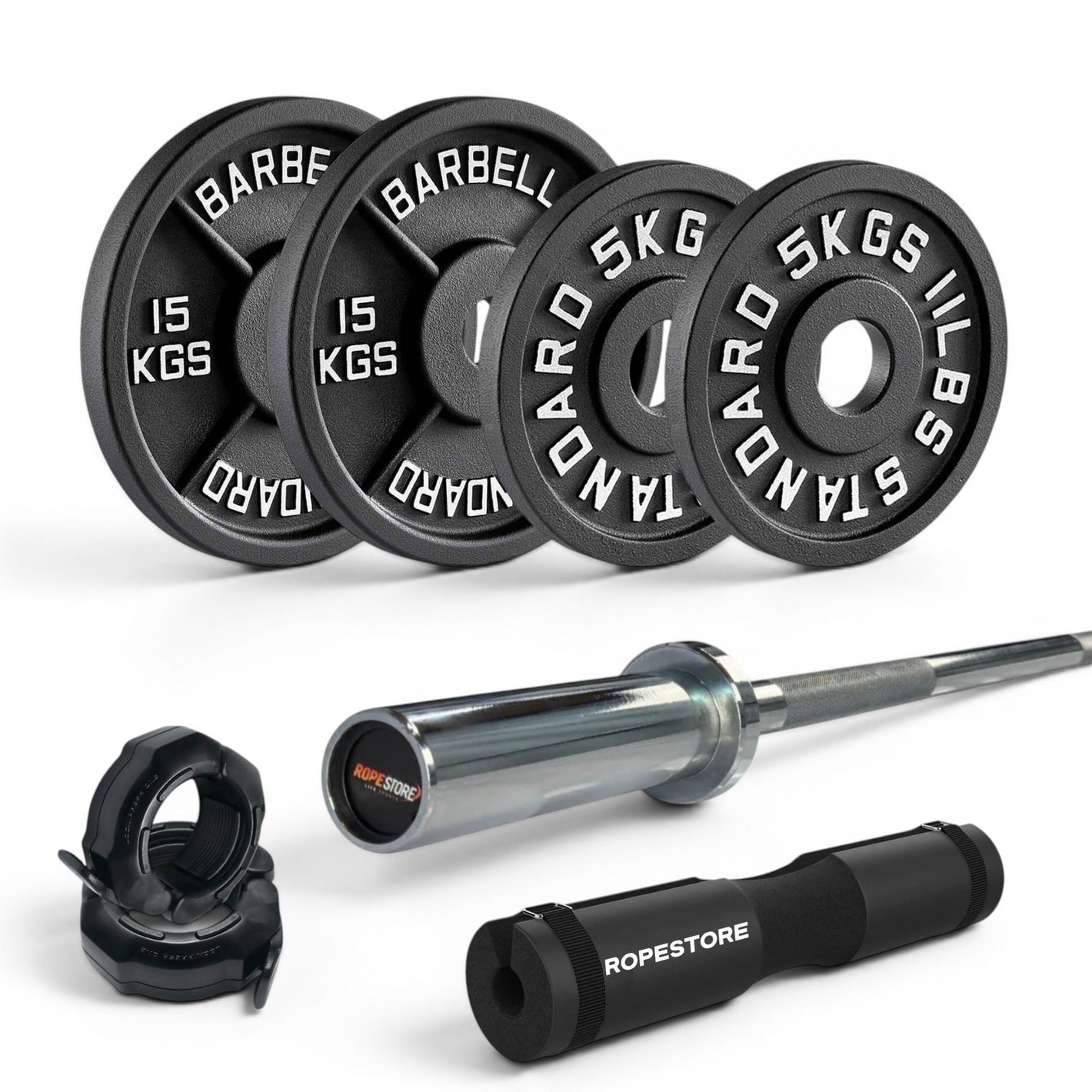 Kit Musculação 40kg de anilhas