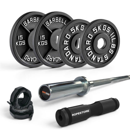Kit Musculação 40kg de anilhas