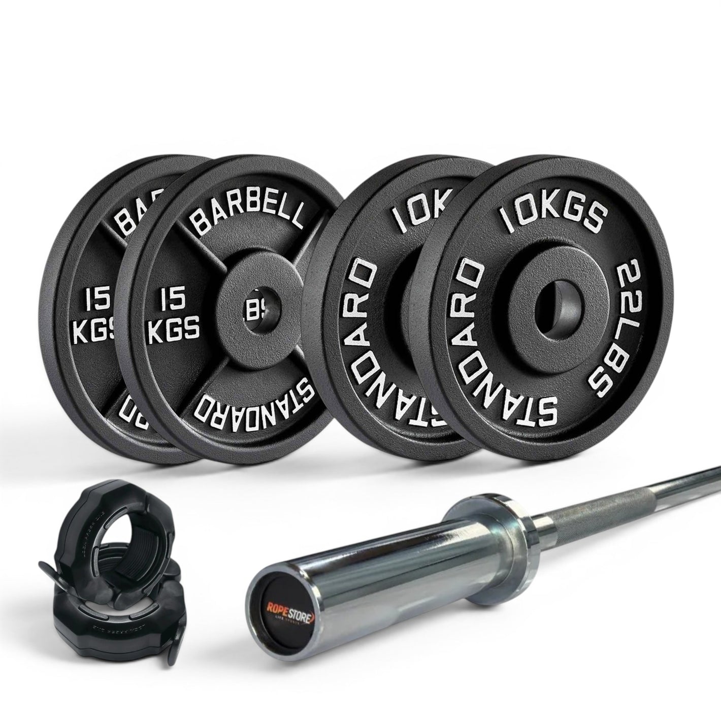 Kit Musculação 50kg de anilhas