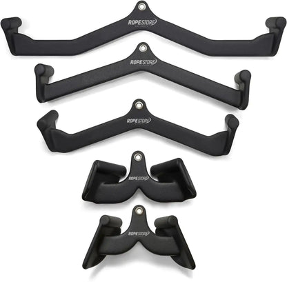 Kit Puxadores Anatômicos Revestido Musculação