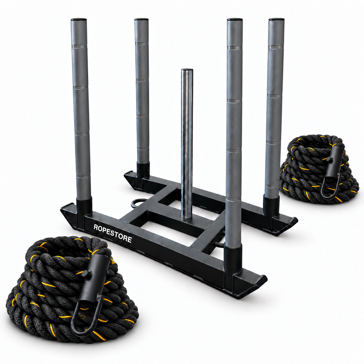 Kit Sled Competition com 2 Cordas Pretas 36 mm