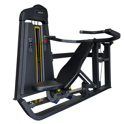 Máquina Sholder Press Seated Chest Press 130 kg Linha Hard Arzur Fitness