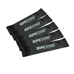 Kit Mini Bands Tensão Extra Forte Preta 6 Unidades - Rope Store #