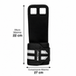 Munhequeira com Grip para Treinamento LPO (Preto e Branco)