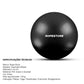 Bola de Pilates Overball 25cm Inflável Preta – Exercícios, Yoga, Fisioterapia e Treino Funcional | Rope Store