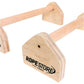 Barra Paralelas De Chão Paralletes Madeira - Rope Store #