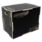 Caixa de Saltos Plyo Box Madeira Naval 50 x 60 x 75 cm Montada Com Logo Antiderrapante