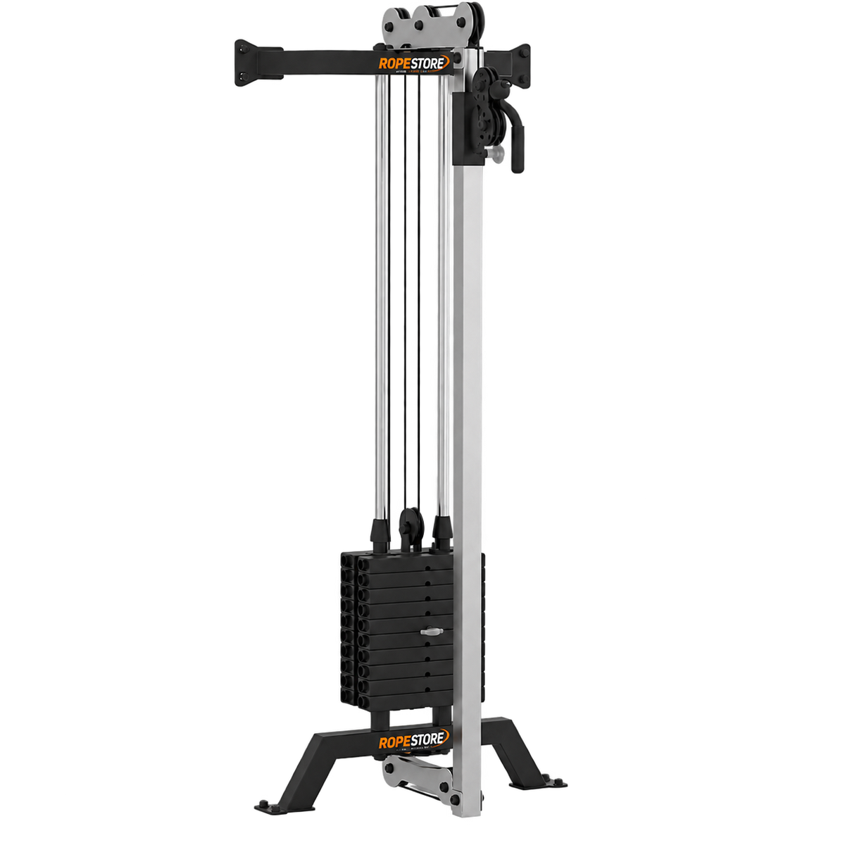 Polia de Parede com Carga de 80 kg Regulável Profissional Musculação