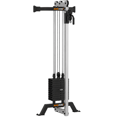 Polia de Parede com Carga de 80 kg Regulável Profissional Musculação