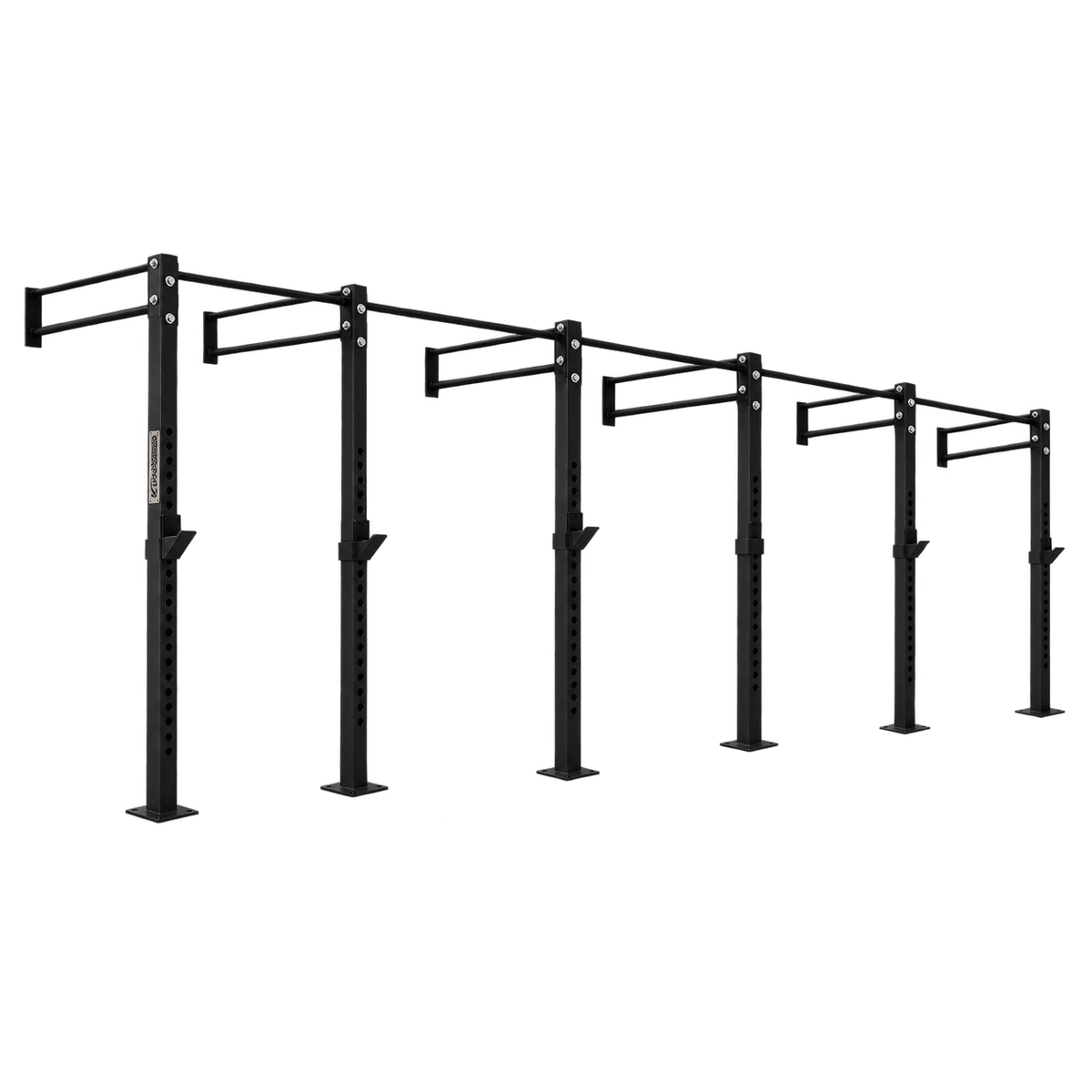 Power Rack Parede 2.4mt Rs5 Preto Fosco Texturizado