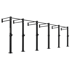 Power Rack Parede 2.4mt Rs5 Preto Fosco Texturizado