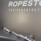Barra W Olímpica Rolamentada para Musculação 1,20 M Cromada