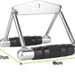 Puxador Triceps Triângulo Cromado com Pegada Emborrachada - Rope Store #
