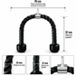 Puxador Triceps Corda 60 cm