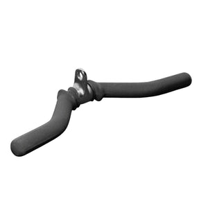 Puxador em V 45 cm Revestido Preto Maciço com Giro - Rope Store #