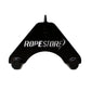 Puxador Triângulo Aberto Preto - Rope Store #