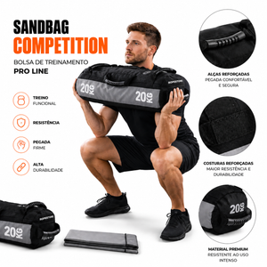 Sandbag Competition Oficial – Bolsa de Treinamento Pro Line