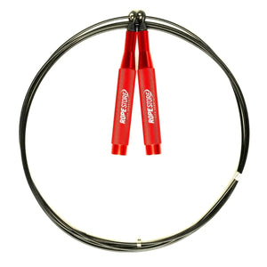 Pula Corda Alumínio Speed Rope Ultra Rápido RSU 3.0 Vermelho - Rope Store #