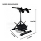 Standing Calf Agachamento e Panturrilha Linha Hamer