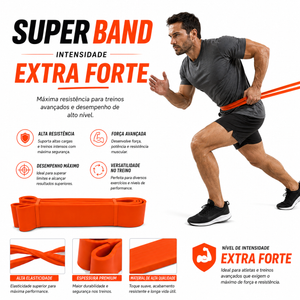Super Band Extra Forte 6.4 Laranja Rope Store