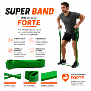 Super Band Forte Verde 4.5 Rope Store