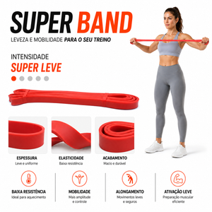 Super Band Super Leve Vermelha 1.3
