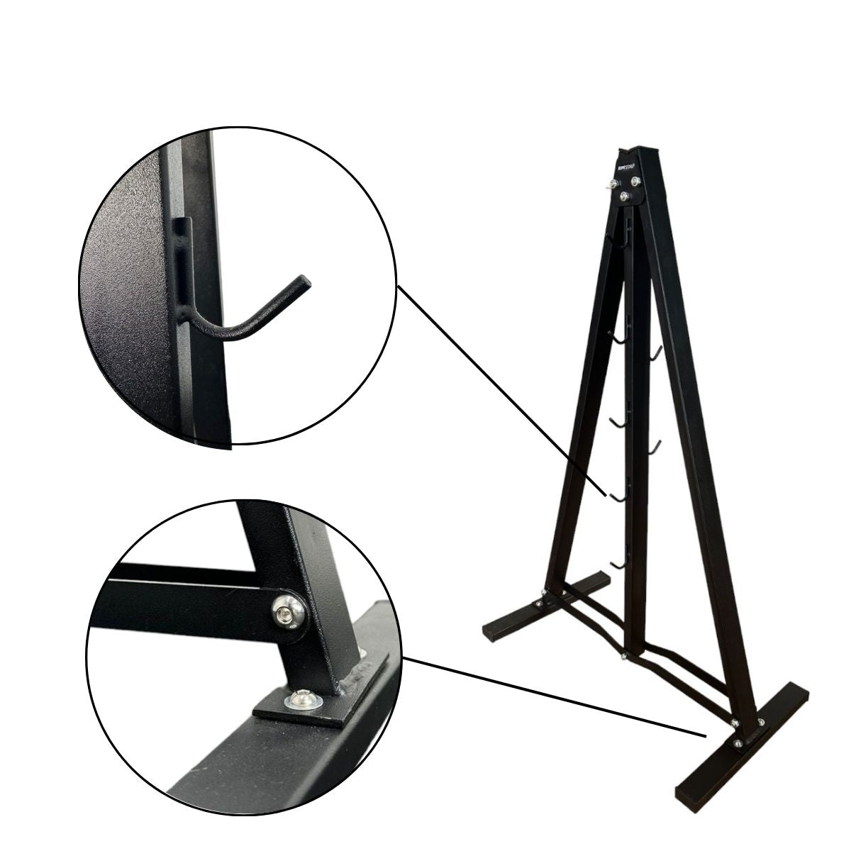 Kit Puxadores Anatômicos Reguláveis 8 peças + Suporte De Chão - Rope Store #