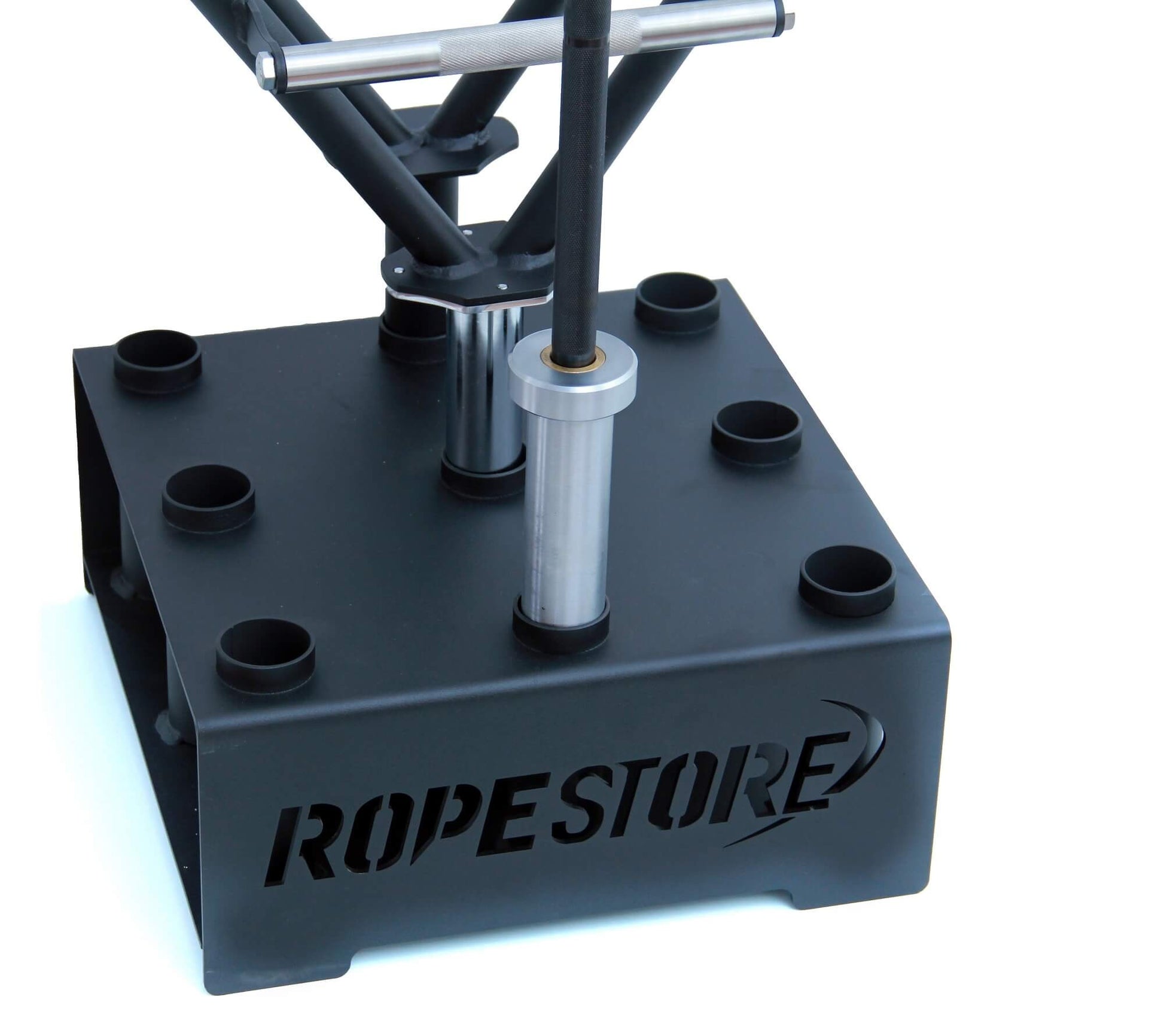 Suporte Vertical para 9 Barras Olímpicas - Rope Store #