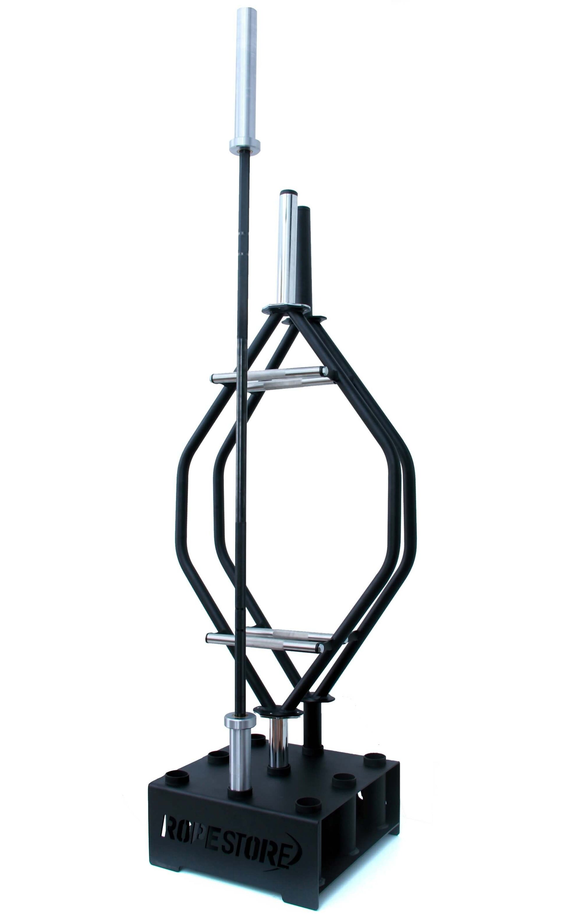 Suporte Vertical para 9 Barras Olímpicas - Rope Store #