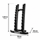 Suporte Vertical para Halteres Sextavados