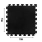 Tatame de Eva 1m x 1m 20 mm Preto - Rope Store #