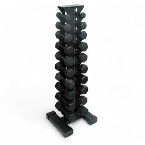 Kit Haltere Sextavado Texturizado Completa de 1 a 10kg Par + Suporte - Rope Store #